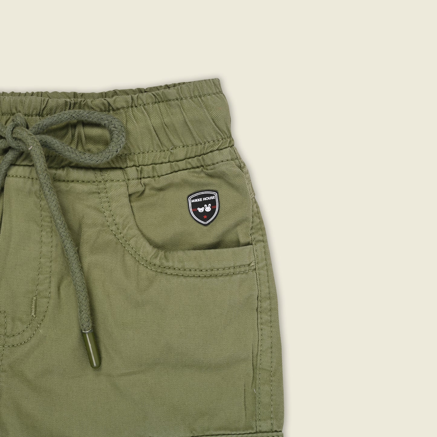 Boys Cotton Denim Cargo Joggers – Soft & Stretchable Pants js147