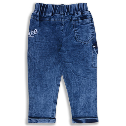 Boys Printed Regular Fit Casual Jeans