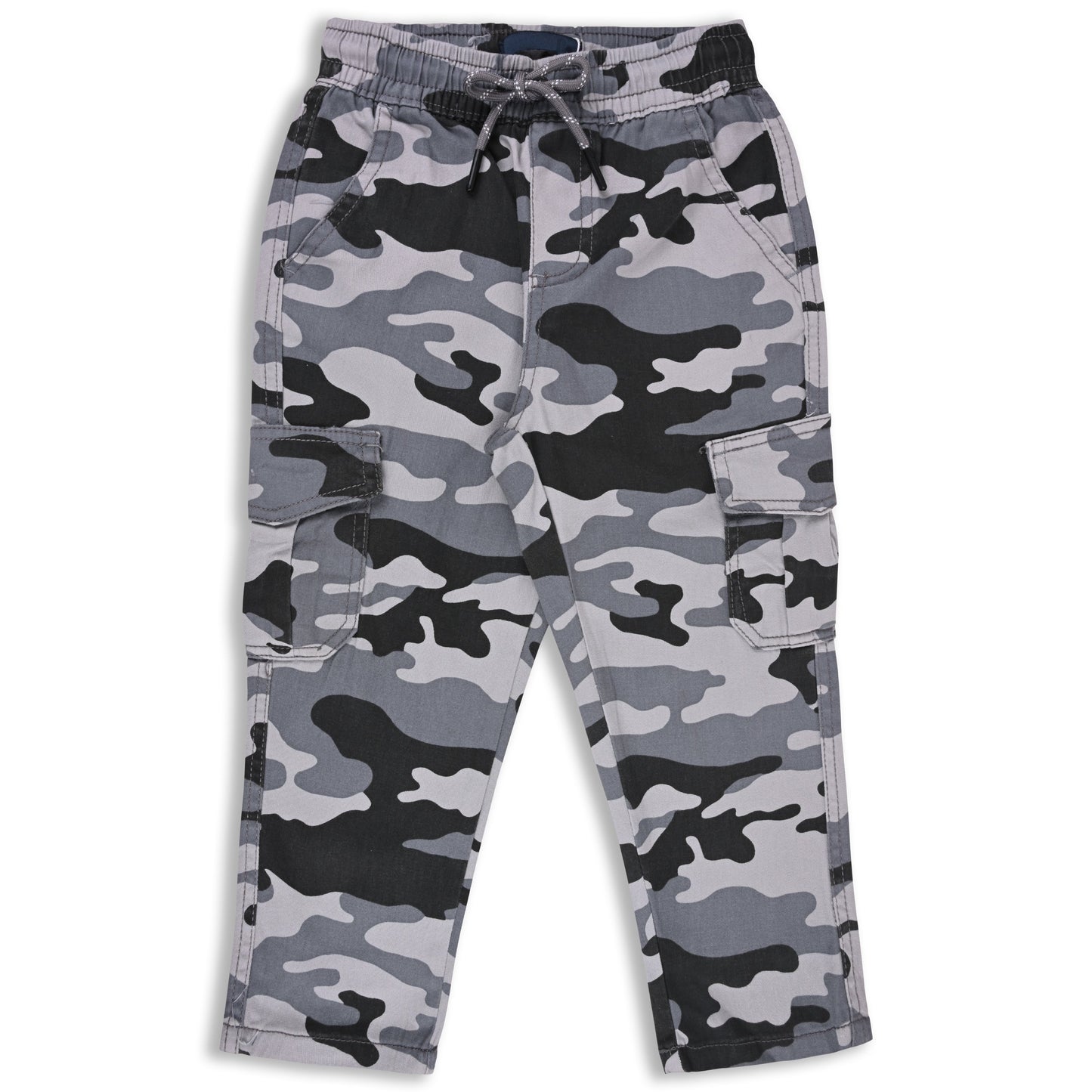 Boys Camouflage Print Regular Fit Jeans