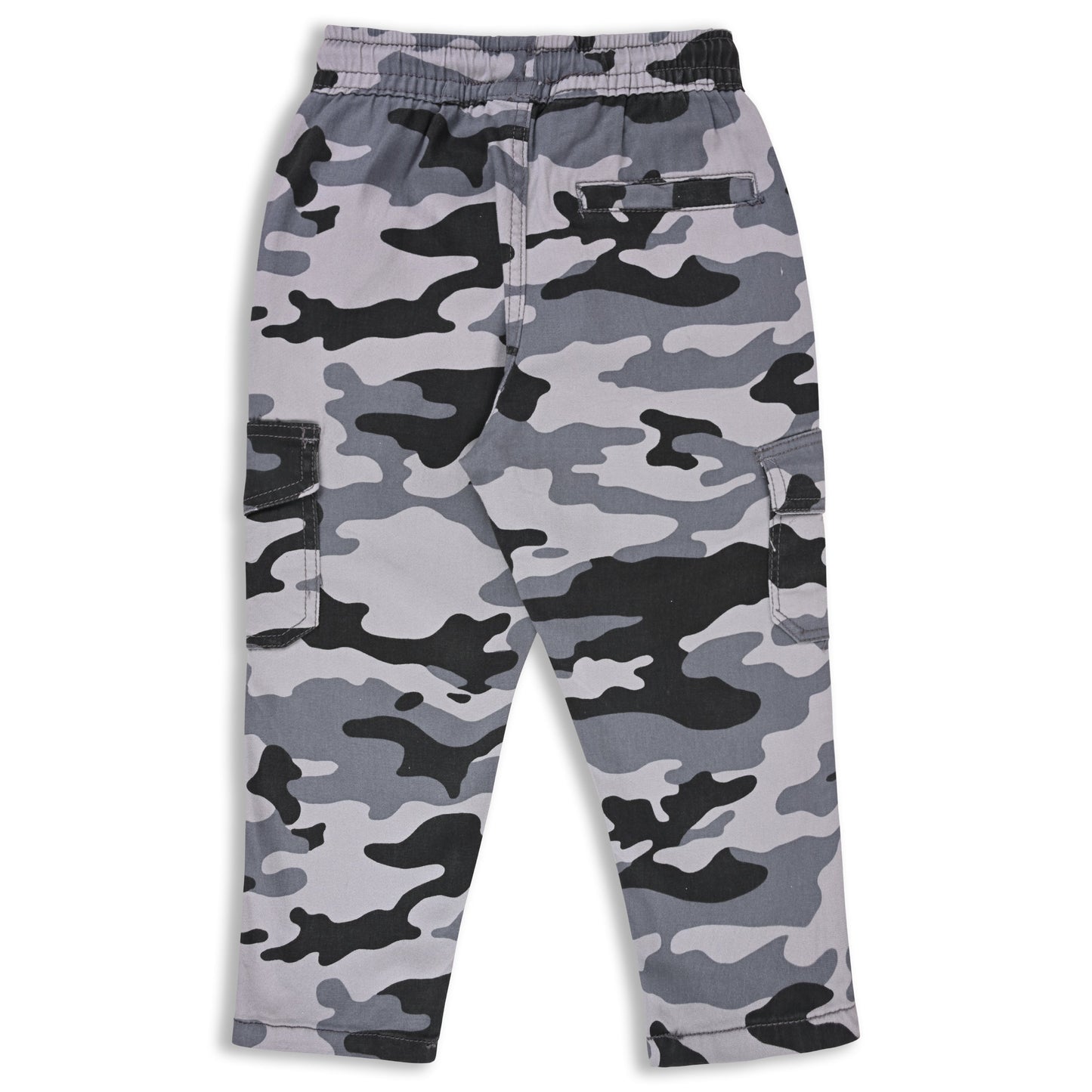 Boys Camouflage Print Regular Fit Jeans