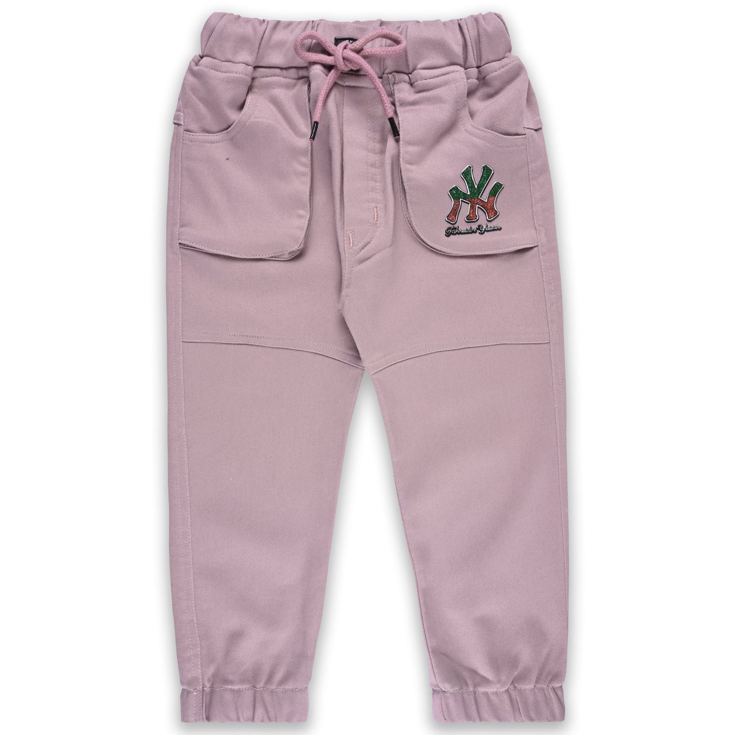 Boys Mid Rise Printed Jogger Fit Jeans