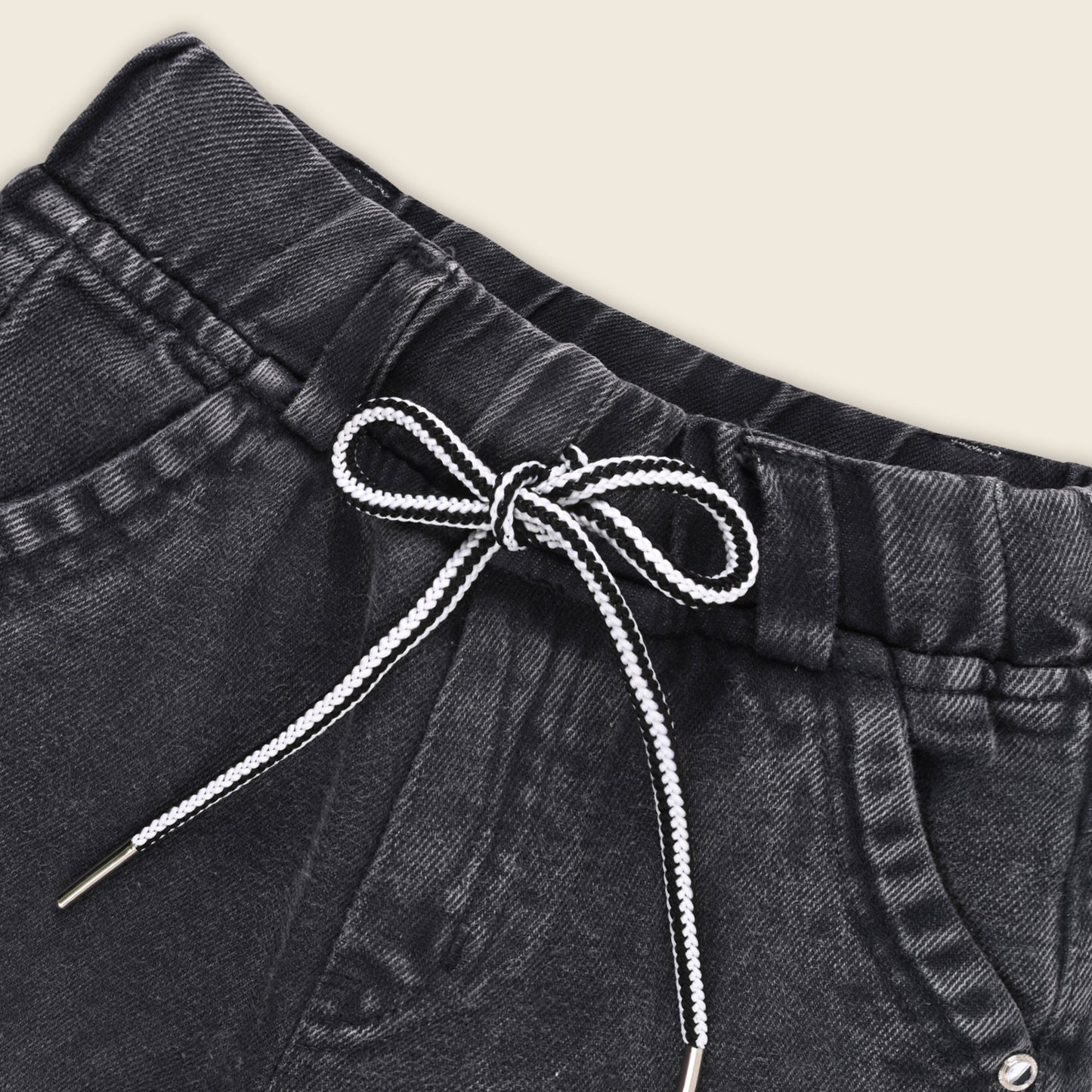 Boys Cargo Denim Trousers 