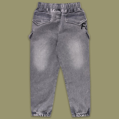 Boys Cotton Elastic Waist Casual Trouser