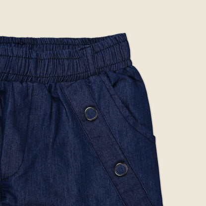 Girls Denim Joggers