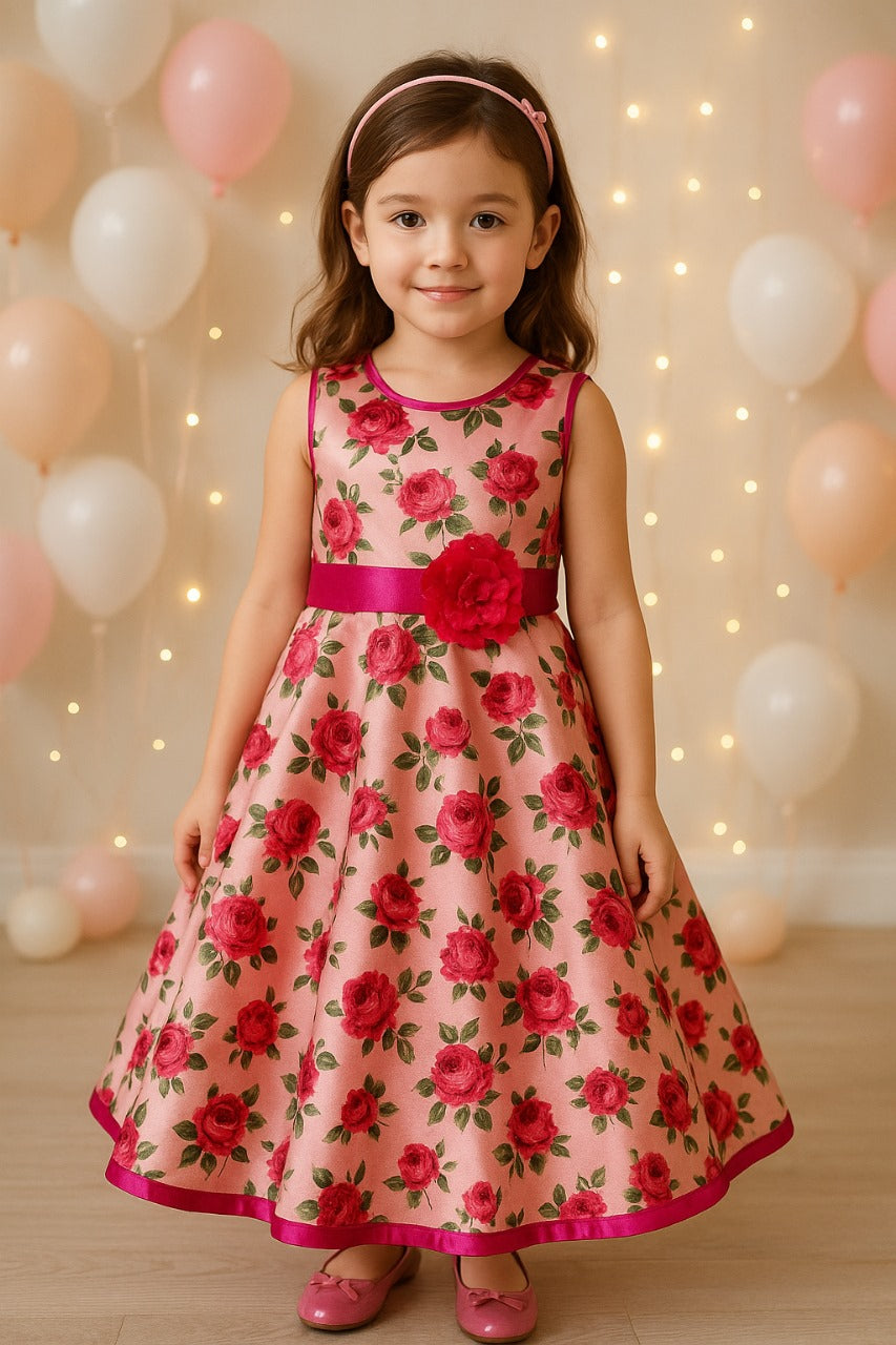 Long Dress Birthday Frocks for Girls Wholesale | B2B Bulk Party Gowns & Designer Kidswear
