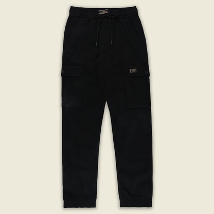 Men’s Cotton Cargo Pants | Comfortable Casual Wear with Multi Utility Pockets | Elastic Waist & Cuffed Jogger Fit