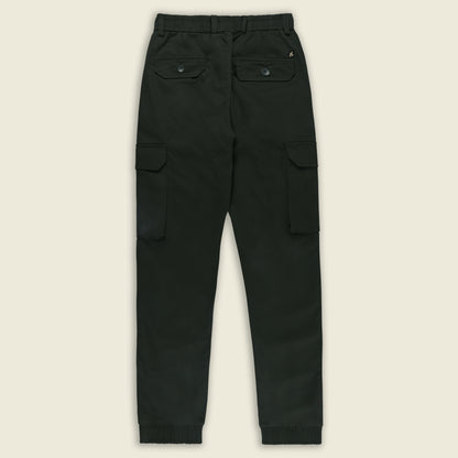 Men’s Cotton Cargo Pants | Comfortable Casual Wear with Multi Utility Pockets | Elastic Waist & Cuffed Jogger Fit