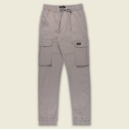 Men’s Cotton Cargo Pants | Comfortable Casual Wear with Multi Utility Pockets | Elastic Waist & Cuffed Jogger Fit - Wish
