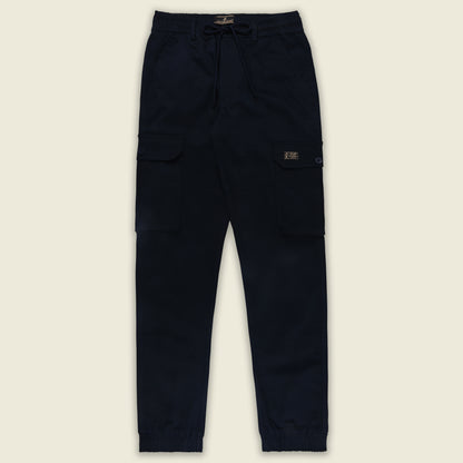 Men’s Cotton Cargo Pants | Comfortable Casual Wear with Multi Utility Pockets | Elastic Waist & Cuffed Jogger Fit