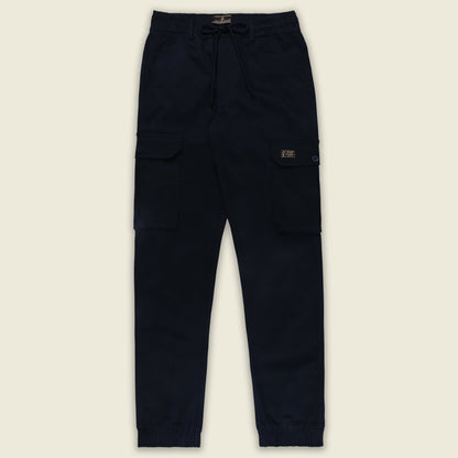Men’s Cotton Cargo Pants | Comfortable Casual Wear with Multi Utility Pockets | Elastic Waist & Cuffed Jogger Fit - Wish