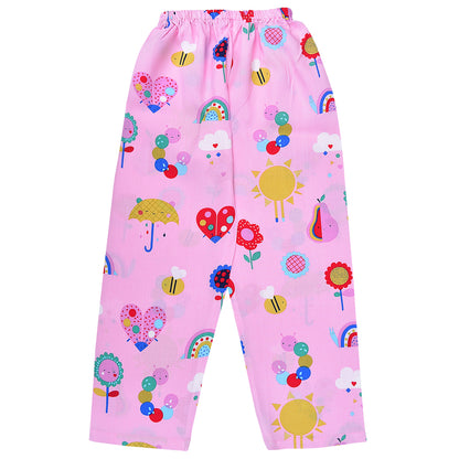 Baby Girls Cotton Night Suit Wholesale | Kids Sleepwear Supplier | Unisex Co ord Set at wholesale price