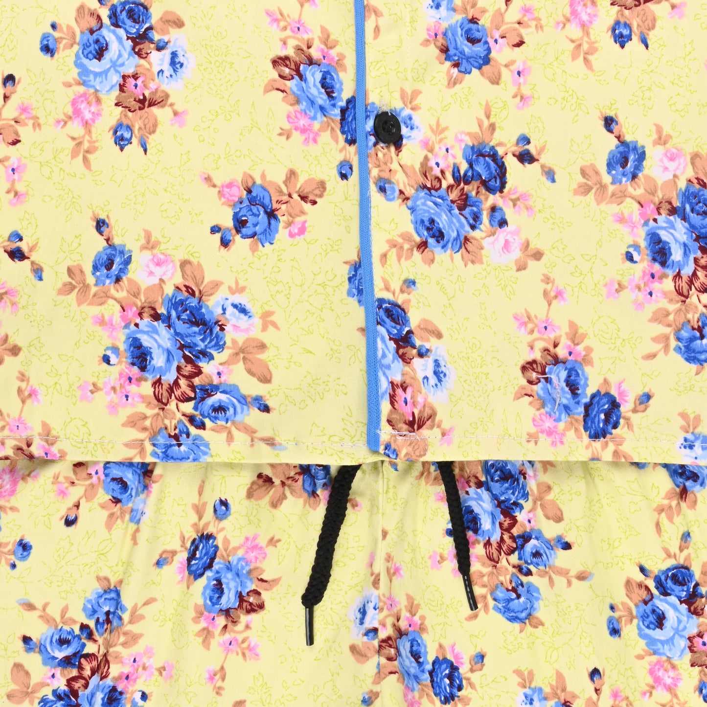 Girls Floral Co-ord Set – Soft Rayon Shirt & Pant Set