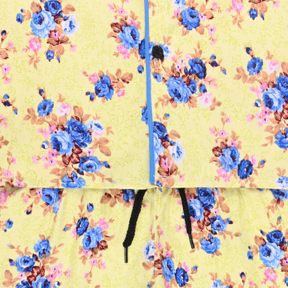 Girls Floral Co-ord Set – Soft Rayon Shirt & Pant Set