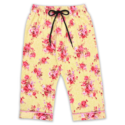 Girls Floral Co-ord Set – Soft Rayon Shirt & Pant Set