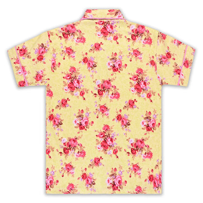 Girls Floral Co-ord Set – Soft Rayon Shirt & Pant Set