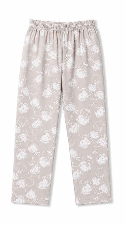 Unisex Cotton Floral Night Suit Set – Blossom Print