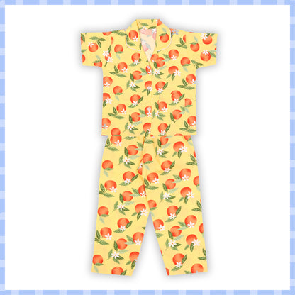 Unisex Printed Top and Bottom Pyjamas Night Dress ndp72y