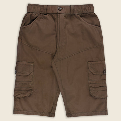 Boys Cargo Shorts With Waist Belt