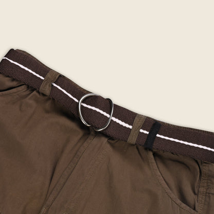 Boys Cargo Shorts With Waist Belt