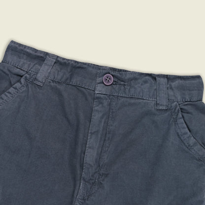 Boys Cotton Denim Cargo Shorts with Button Closure & Utility Pockets shrt015