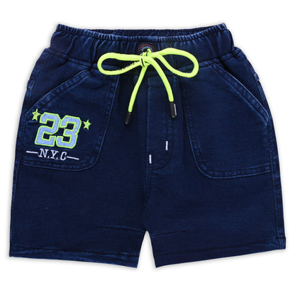 Boys Cotton Denim and Cargo Shorts Combo