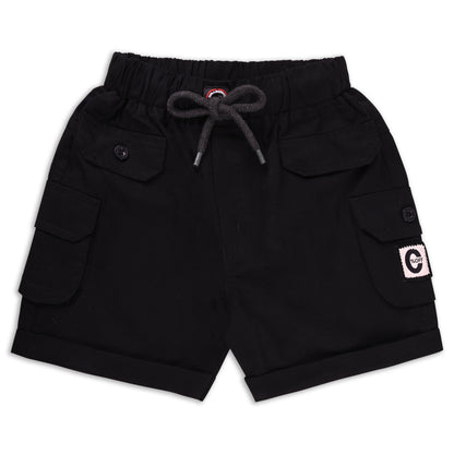 Boys Cotton Denim and Cargo Shorts Combo