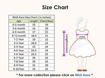 Baby Girls Dress Frock-(fe2803nw)