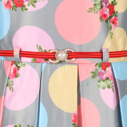 Kids Birthday Frock Dress-(stn707y)