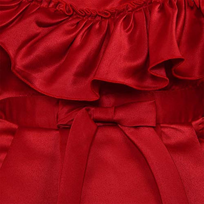 Baby Girls Frock Dress-stn712mrn -  Party Wear - frocks Party Wear - baby dress