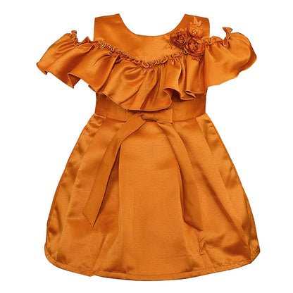 Baby Girls Frock Dress-stn712y -  Party Wear - frocks Party Wear - baby dress