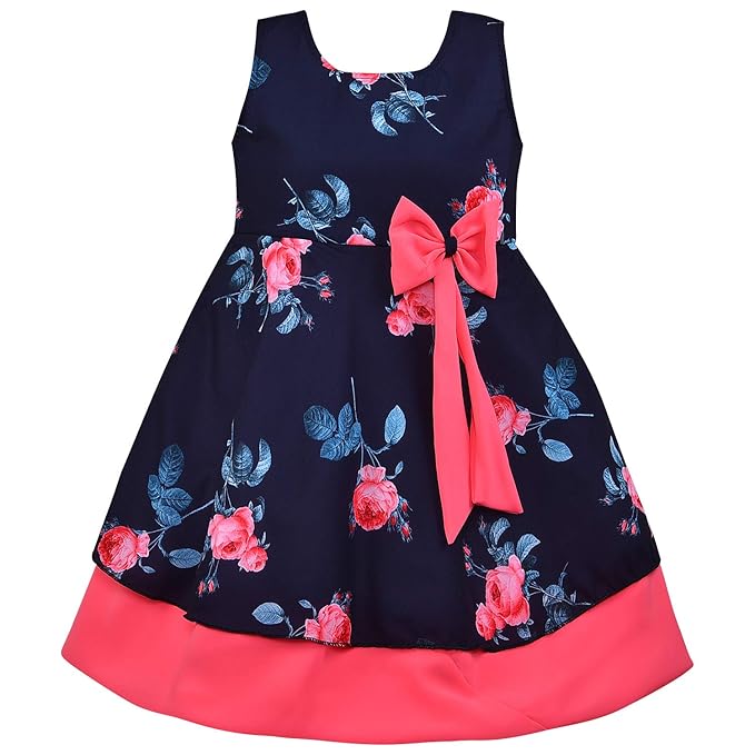 Baby Girls Casual Wear Frock Dress at Wholesale Price