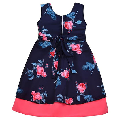 Baby Girls Casual Wear Frock Dress at Wholesale Price