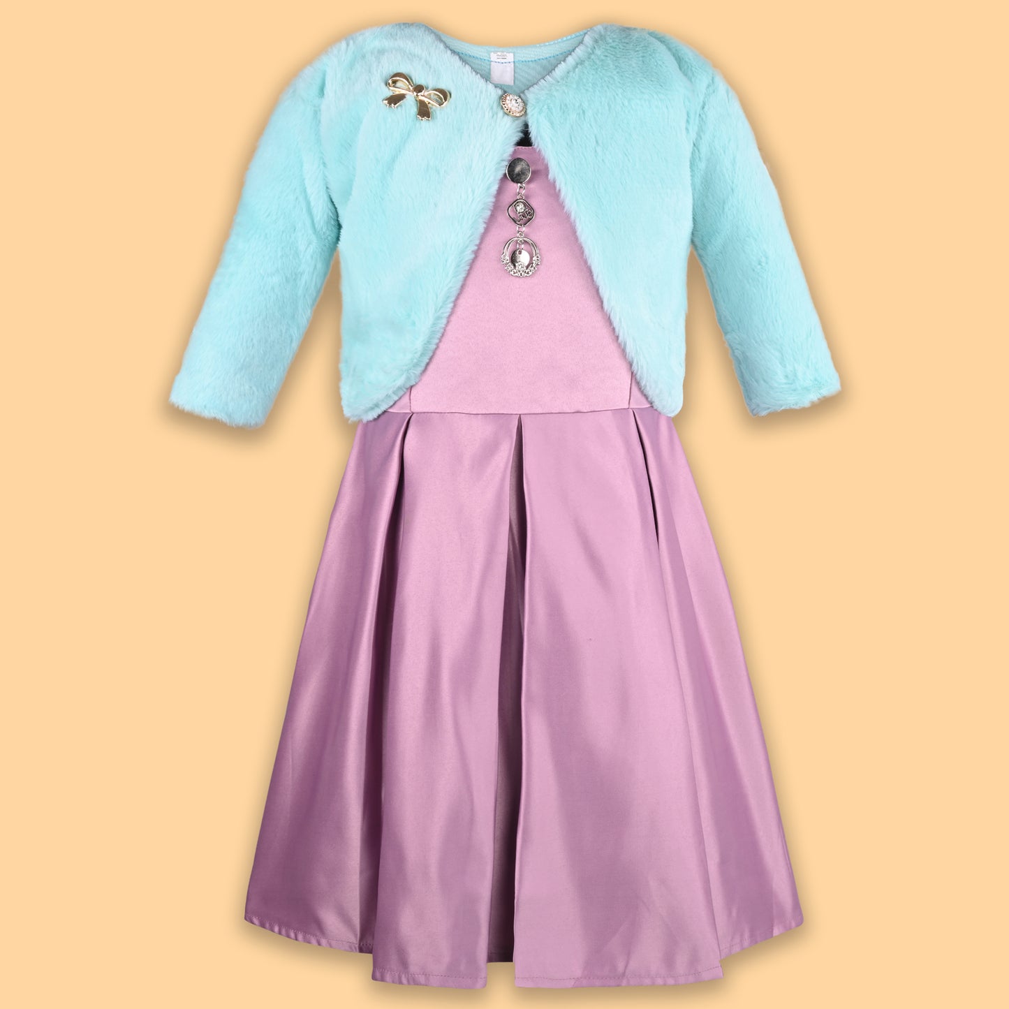 Baby Girls Casual Wear Frock Dress at Wholesale Price