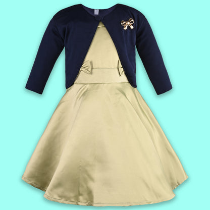 Baby Girls Casual Wear Frock Dress at Wholesale Price