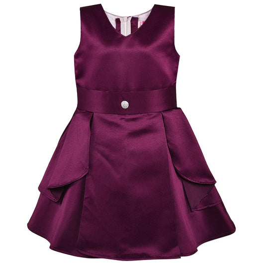 Wish Karo kids Partywear  Dress Frock (stn752wn) - Wish Karo