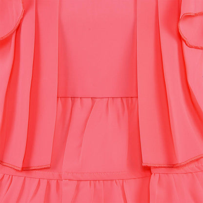 kids Birthday Frock Dress (stn760pnk)