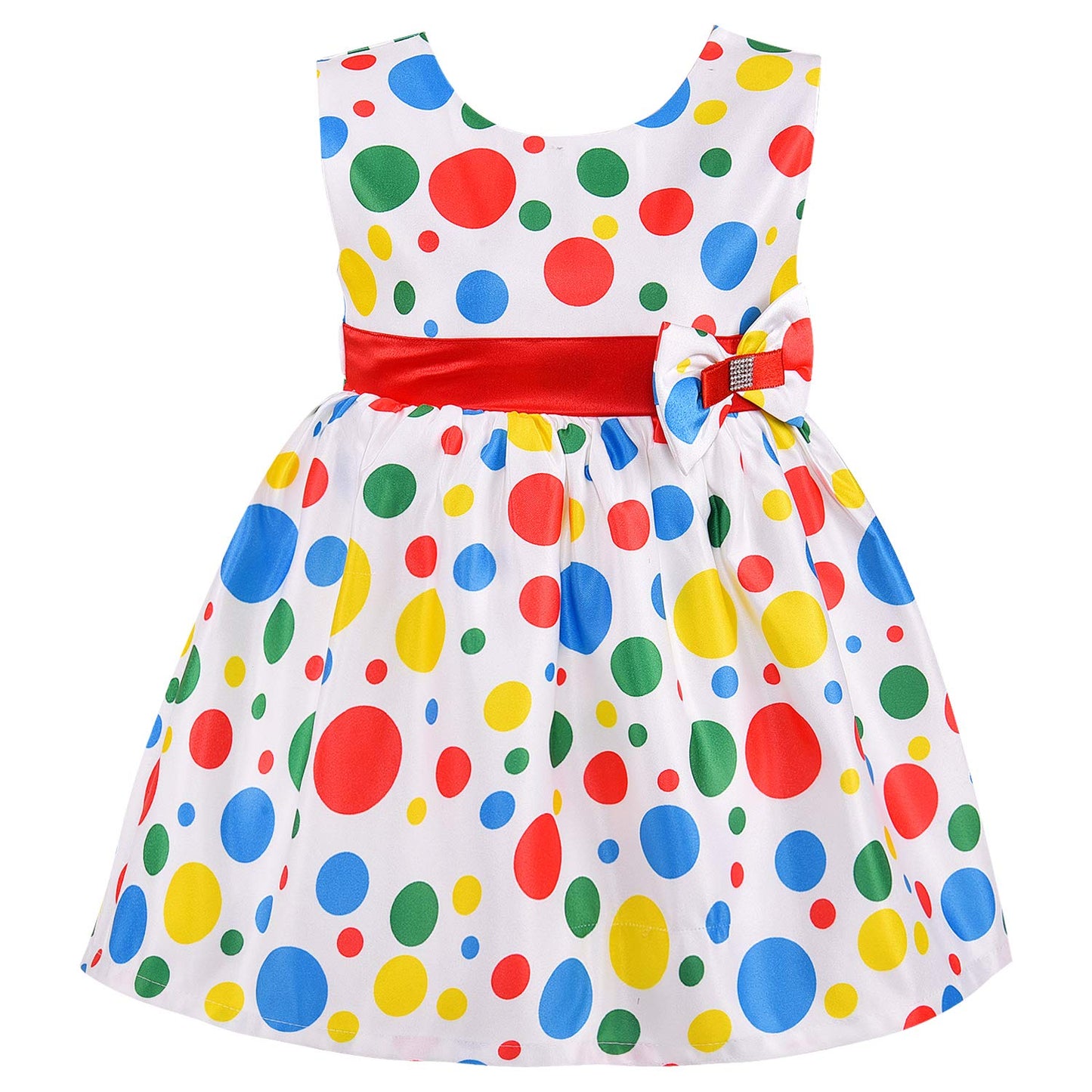 kids Birthday Frock Dress (stn761mlt)