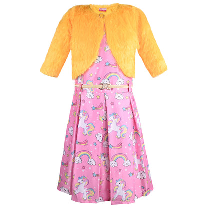 Baby Girls Casual Wear Frock Dress at Wholesale Price