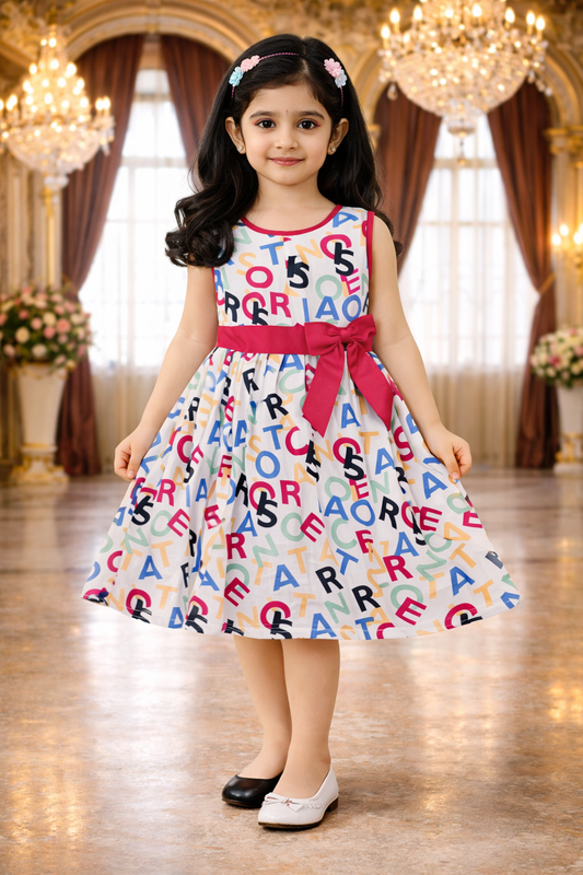 Baby Girls Midi/Knee Length Party Dress stn776rd