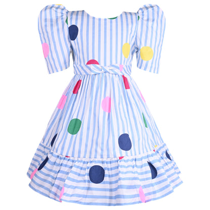 Baby Girls Casual Wear Frock Dress at Wholesale Price