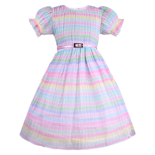 Baby Girls Casual Wear Frock Dress at Wholesale Price