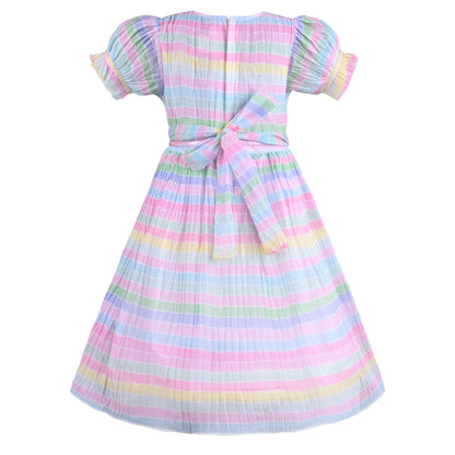 Baby Girls Casual Wear Frock Dress at Wholesale Price