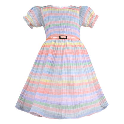 Baby Girls Casual Wear Frock Dress at Wholesale Price