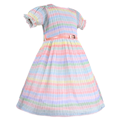 Baby Girls Casual Wear Frock Dress at Wholesale Price