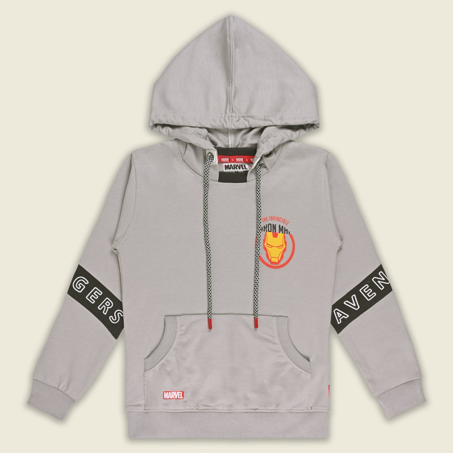 Marvel Avengers Iron Man Kids Hoodie – Cotton Blend