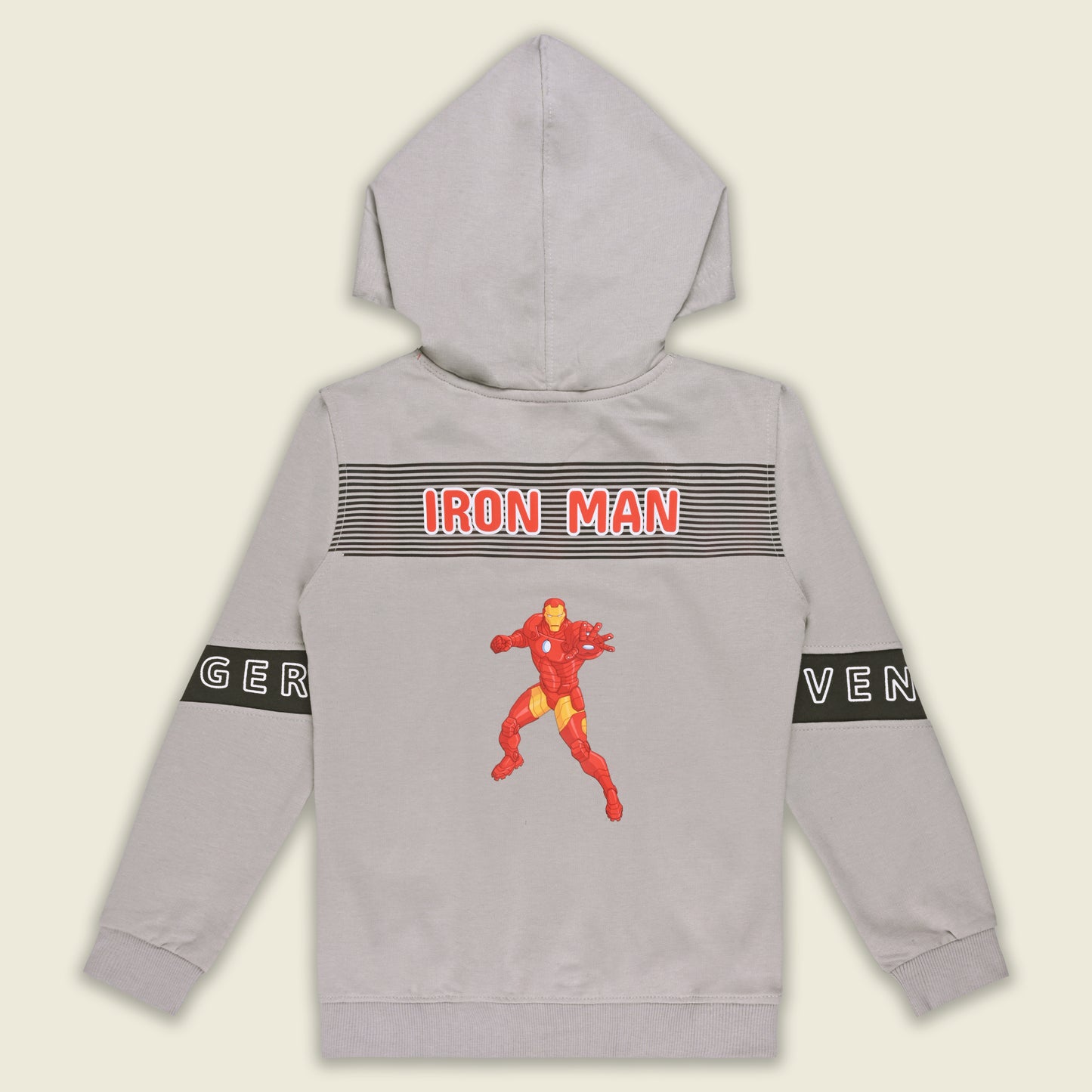 Marvel Avengers Iron Man Kids Hoodie – Cotton Blend