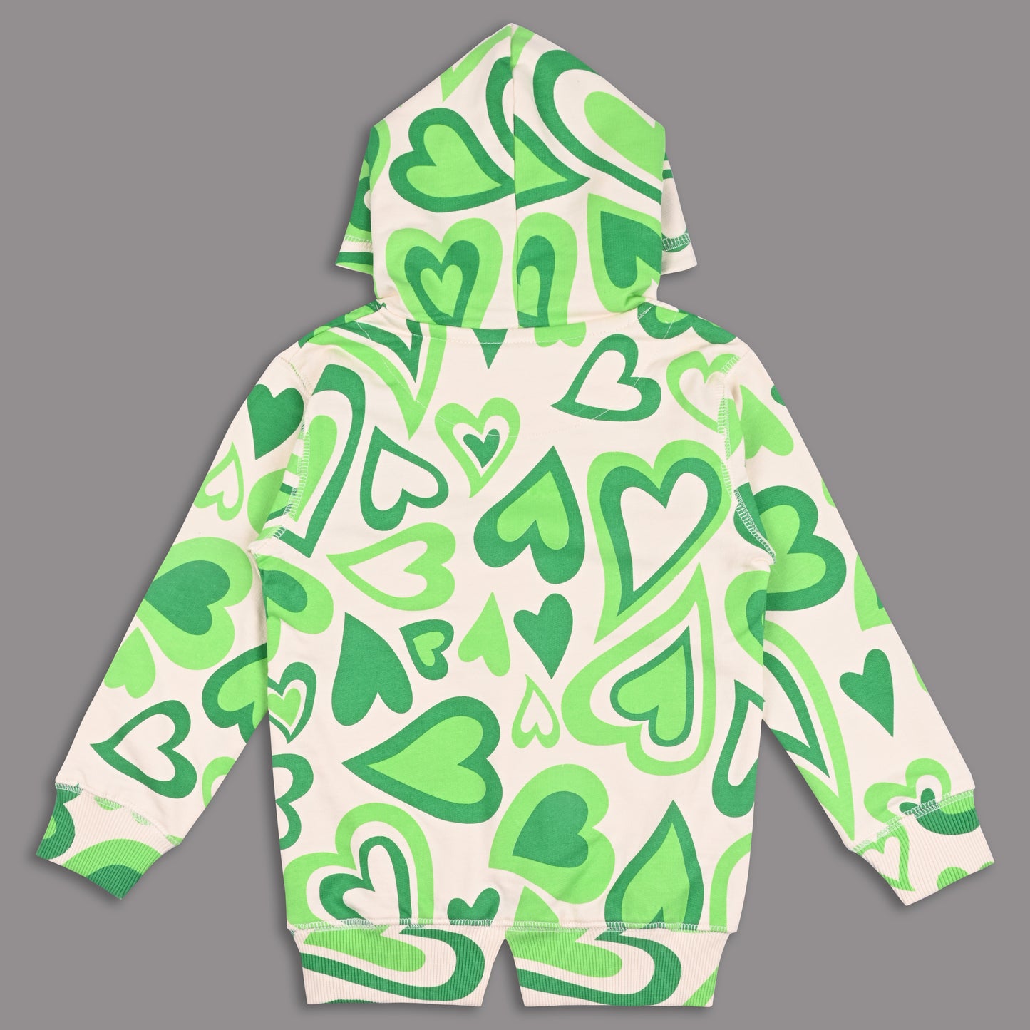 Kids Hoodie Heart Print Sweatshirt – Unisex Hoodies