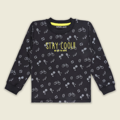 Kids Full Sleeve T-Shirt – Cotton Blend
