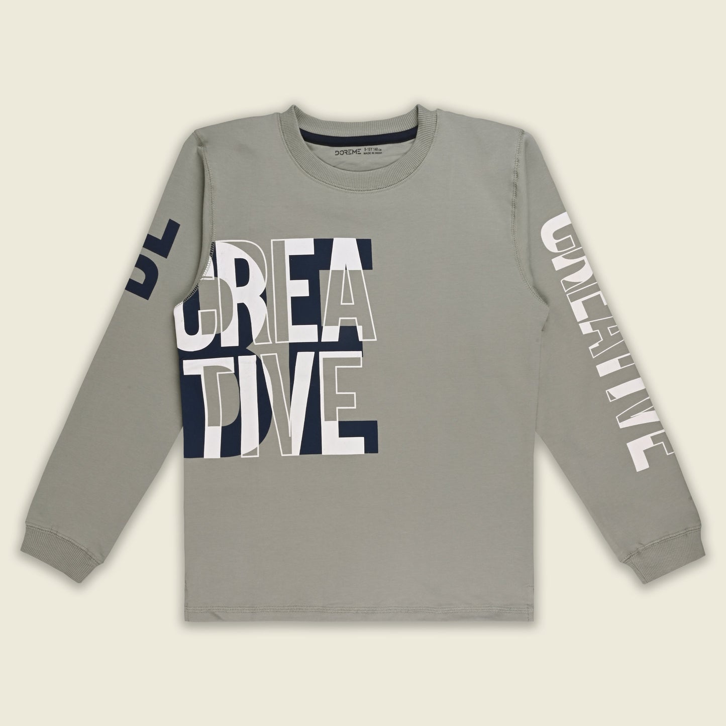 Kids Full Sleeve T-Shirt â€“ Cotton Blend T417g
