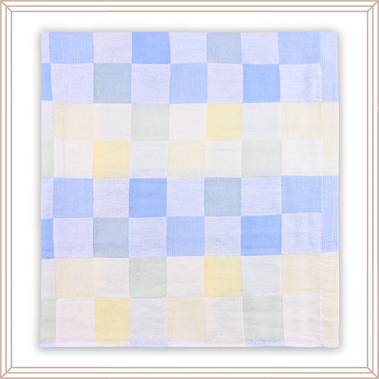 Kids Blue Cotton Baby Towels